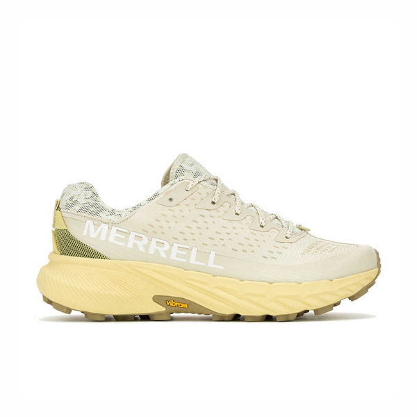 Merrell Agility Peak 5 [ML068189] 男 戶外鞋 登山 越野 跑鞋 輕量 抓地 奶油黃