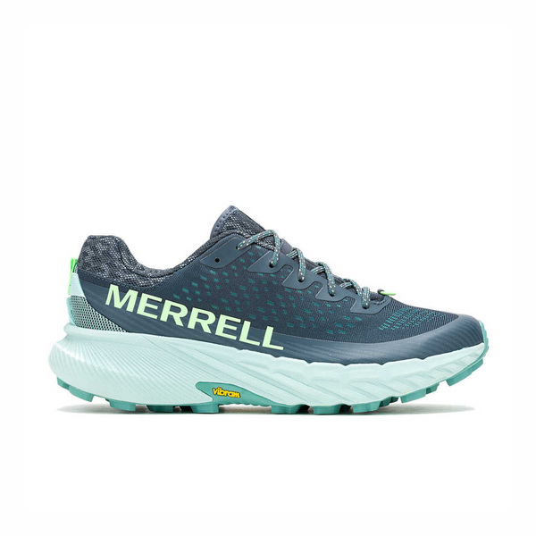 Merrell Agility Peak 5 [ML068195] 男 戶外鞋 登山 越野 跑鞋 輕量 抓地 石板藍