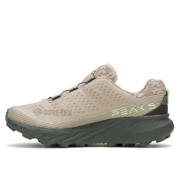 Merrell Agility Peak 5 BOA GTX [ML068277] 男 運動鞋 戶外 防水 快旋鈕 淺咖