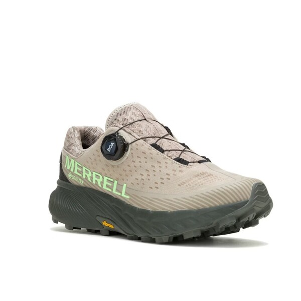 Merrell Agility Peak 5 BOA GTX [ML068277] 男 運動鞋 戶外 防水 快旋鈕 淺咖