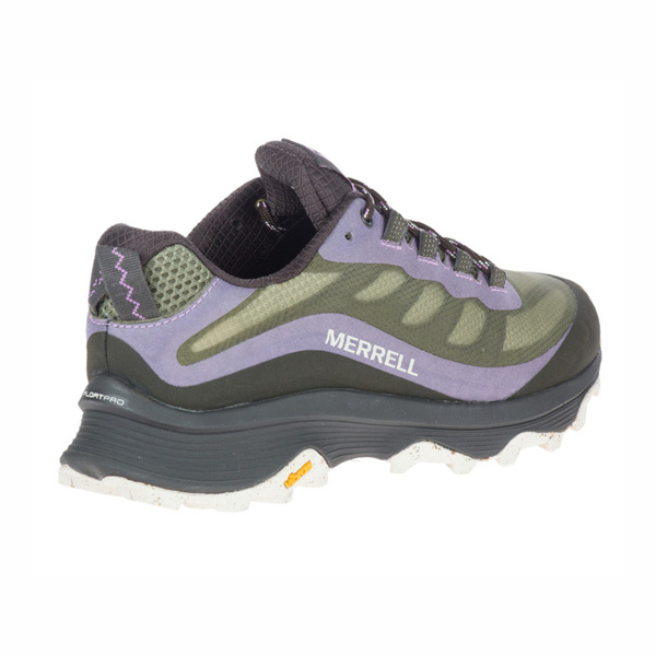 Merrell Moab Speed [ML135408] 女 戶外鞋 登山 越野 耐磨 黃金大底 輕量 緩震 綠紫