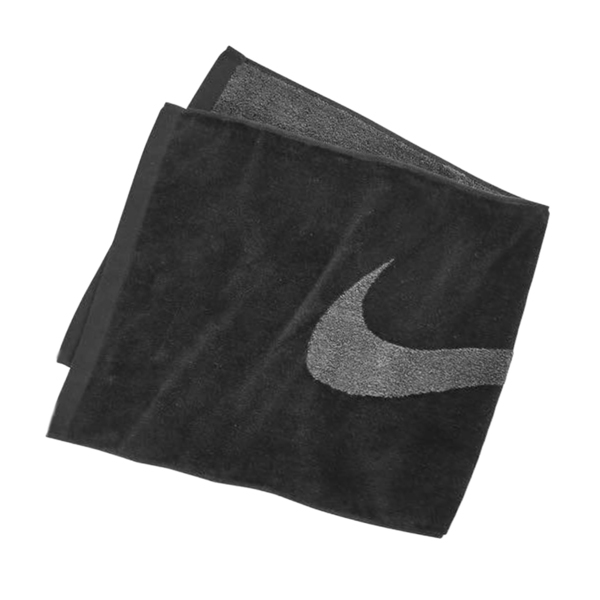 Nike Sport Towel [NET13046MD] 毛巾 健身 運動 訓練 吸汗 柔軟 35x80cm 黑