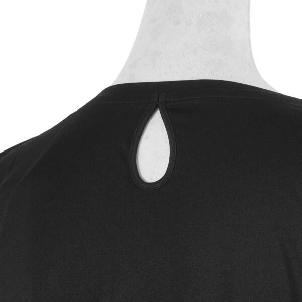 Skechers [P321W015-0018] 女 短袖 上衣 快乾 排汗 透氣 圓領 運動 下擺剪裁 側抽繩 黑