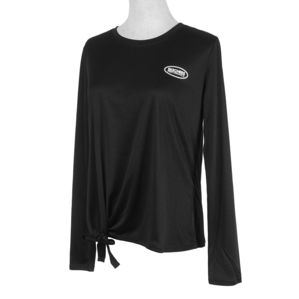 Skechers [P321W022-0018] 女 長袖 上衣 運動 慢跑 訓練 休閒 透氣 吸濕 排汗 乾爽 黑