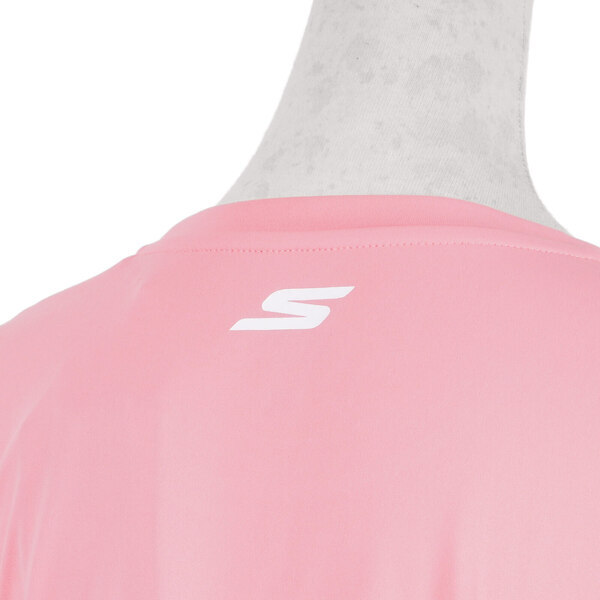 Skechers [P321W022-00KA] 女 長袖 上衣 運動 慢跑 訓練 休閒 透氣 吸濕 排汗 乾爽 粉紅