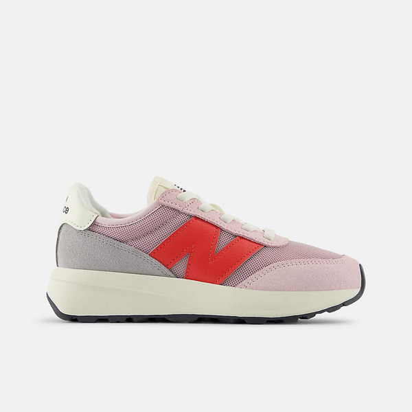 New Balance 370 [PH370DB] 中童 運動休閒鞋 寬楦 簡約 舒適 穿搭 粉紅
