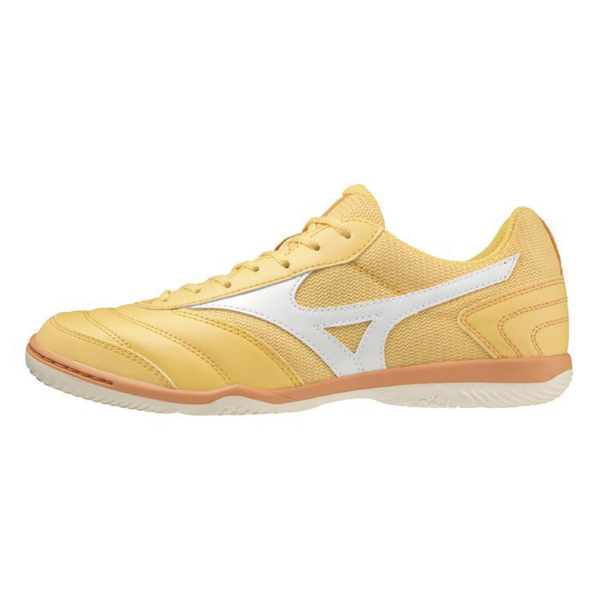 Mizuno MRL Sala Club IN [Q1GA230372] Men Soccer Shoes Yellow/White