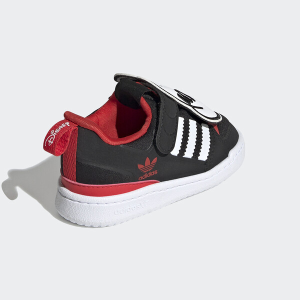 Adidas Forum 360 I [S29240] 小童 休閒鞋 DISNEY 米奇 魔鬼氈 輕量 舒適 愛迪達 黑