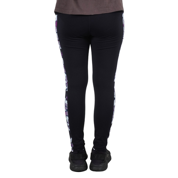 Skechers [W3LG166BKMT] 女 緊身褲 合身 長褲 健走 運動 休閒 高腰 舒適 穿搭 黑
