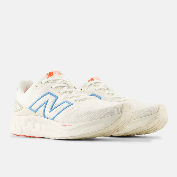 New Balance Fresh Foam 680 V8 [W680LH8] 女 慢跑鞋 運動 路跑 D 寬楦 米 藍
