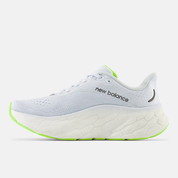 New Balance Fresh Foam X More v4 [WMORCR4] 女 慢跑鞋 D寬楦 厚底 淺藍 白